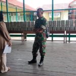 Babinsa Kota Bangun Lakukan Pendampingan Pendistribusian MBG Ke Sekolah