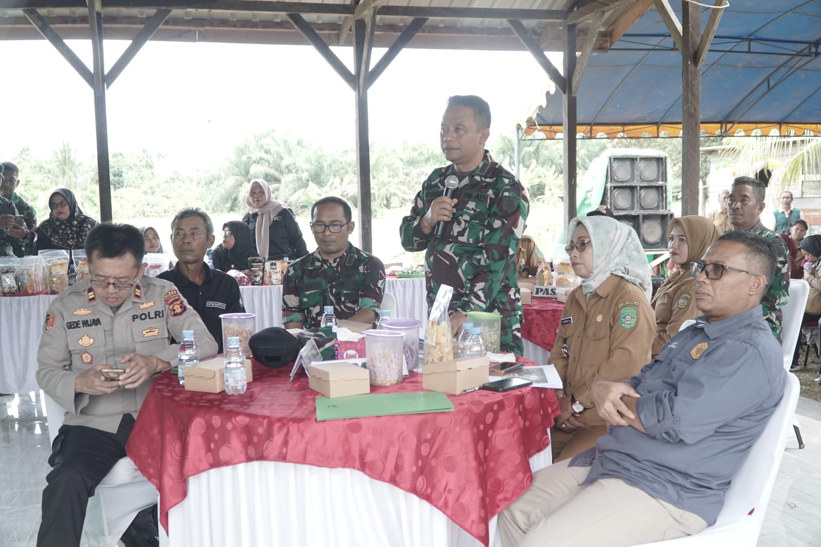 Kodim 0906/Kkr Ikuti Tahap Evaluasi Pembangunan Zona Integritas Satker TNI AD