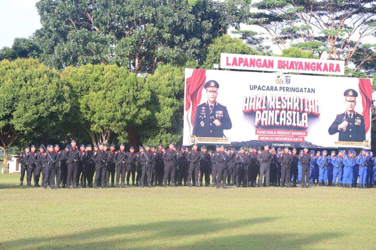 Polda Kepri Gelar Upacara Peringatan Hari Kesaktian Pancasila Tahun 2025*