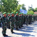 Kasdim 0820/Probolinggo Mayor Inf Herawadi Karnawan Memimpin Upacara Peringatan HUT TNI Ke 80 Tahun 2025