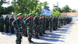 Kasdim 0820/Probolinggo Mayor Inf Herawadi Karnawan Memimpin Upacara Peringatan HUT TNI Ke 80 Tahun 2025