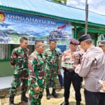 TNI-Polri di Labuan Amas Utara Tunjukkan Kekompakan di HUT ke-80 TNI