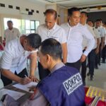 Personel Polres Nganjuk Jalani Tes Urine, Kapolres Pastikan Tidak Ada yang Terindikasi Narkoba