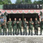 Kodim 1002/HST Terima Kunjungan Tim Wasgiat Bidang Operasi dari Sops Mabesad