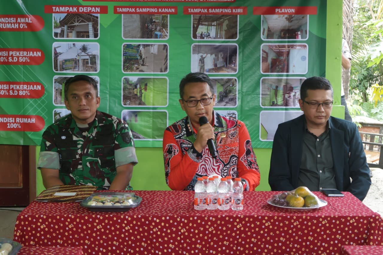 Resmikan RTLH Dalam Bakti Teritorial Prima Inspirasi Desa Jugo Dalam Semangat HUT TNI Ke 80