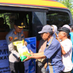 Polres Ngawi Berbagi Warga Desa Pacing : Terimakasih Pak Polisi*