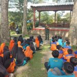 Serunya Bati Komsos Koramil Garum Dalam Materi Bela Negara Perkemahan SDIT Al Hikmah Blitar