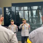 Kapolresta Banyumas Cek Dan Kontrol Serah Terima Piket Pamapta