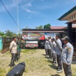 Wujudkan Desa Aman, Babinsa Pandawan Laksanakan Pembinaan Satlinmas