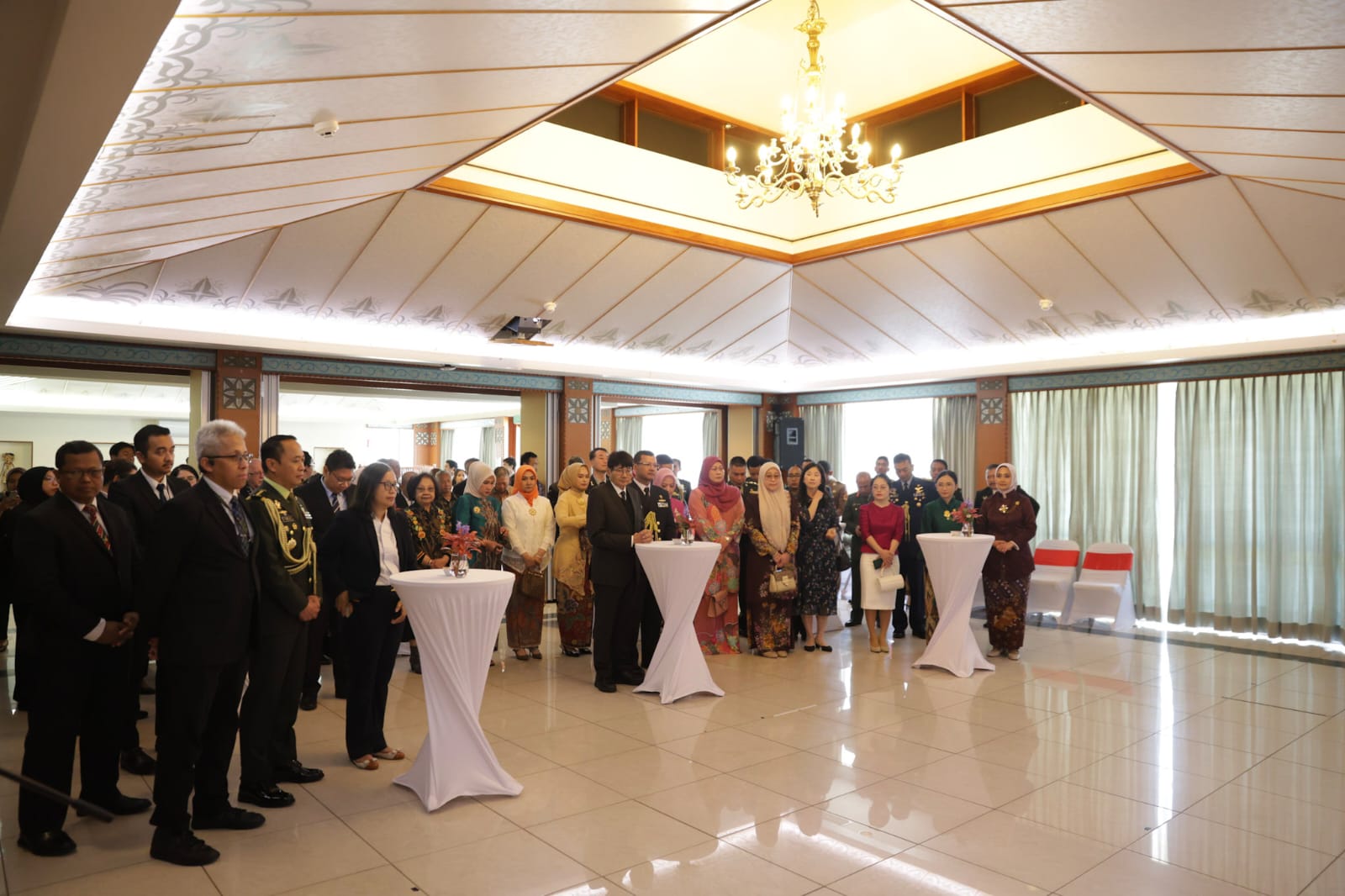 Peringatan HUT Ke-80 Tentara Nasional Indonesia di KBRI Canberra