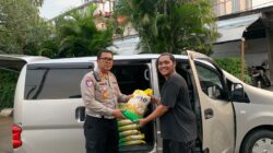 Polri Hadir Dekat dengan Masyarakat, Satlantas Polrestabes Semarang Gelar Gerakan Pangan Murah*