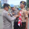 Kapolres Purbalingga Pimpin Sertijab Ketua Saka Bhayangkara