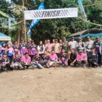 TNI Bersama Masyarakat Sukseskan Kejuaraan Mini Cross di Murung Taal