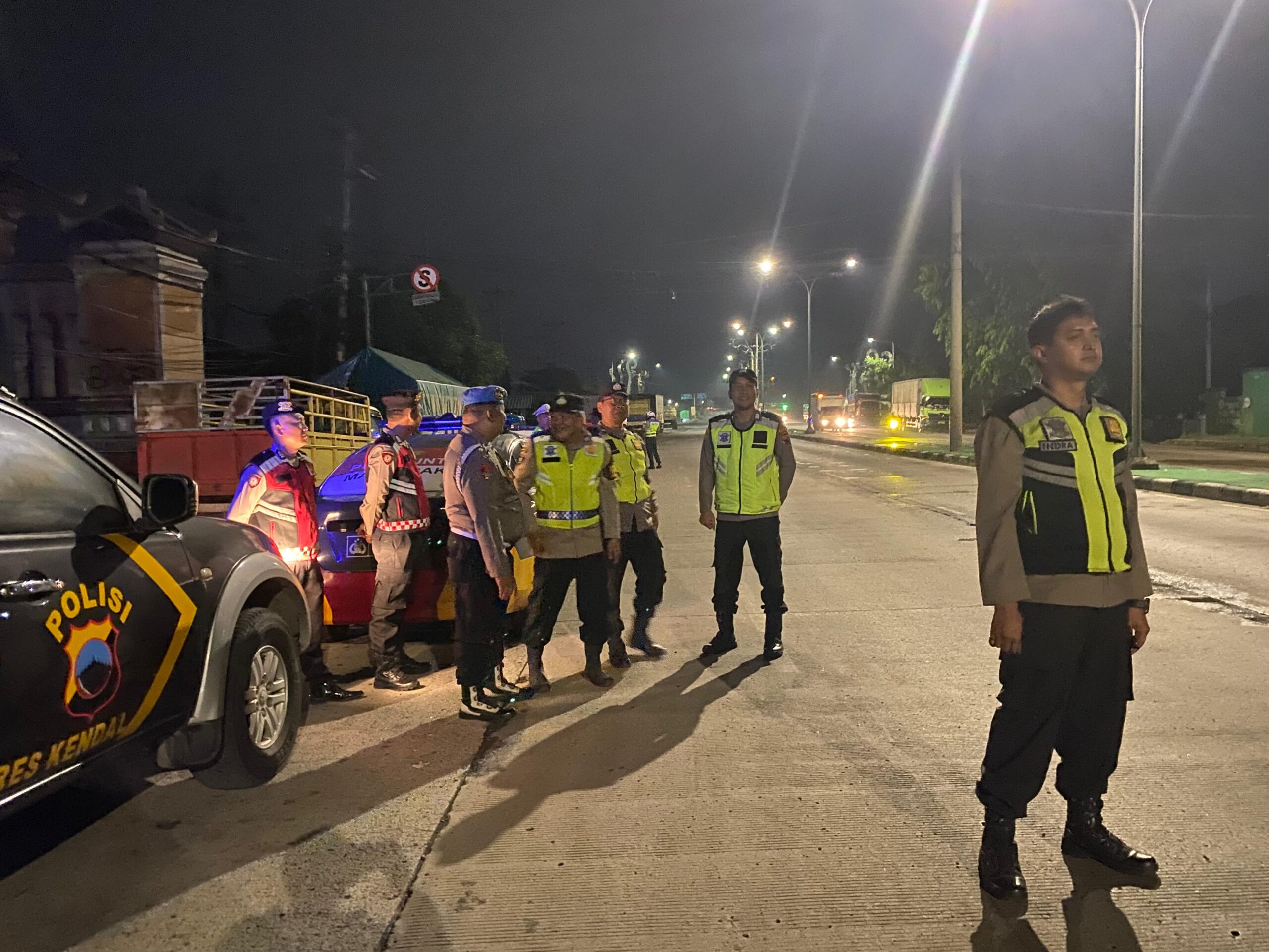 Polres Kendal Gelar Patroli UKL dan Skala Besar, Antisipasi Balap Liar dan Kenakalan Remaja Jelang Libur Panjang*