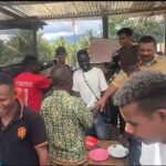 Satgas Pamtas Kewilayahan RI-PNG Yonif 763/SBA Dengarkan Aspirasi Masyarakat Melalui Musyawarah dan Mufakat