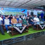 Turnamen Bola Voli Antar Desa Se Blitar Raya MUSPIKA CUP 2025 Resmi Dibuka, Meriahkan HUT TNI Ke 80 Di Aloon-Aloon Lodoyo