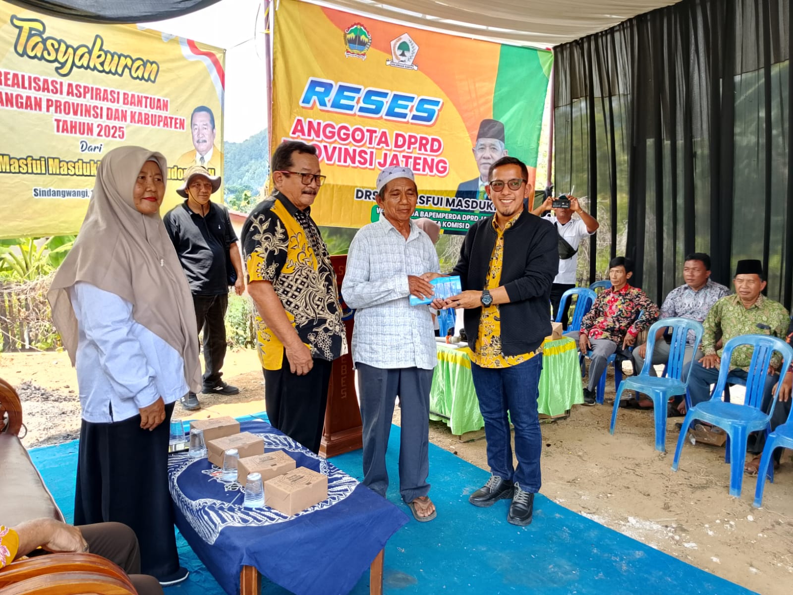 Warga Sindangwangi Brebes Gelar Tasyakuran Realisasi Aspirasi Perbaikan Jalan Sepanjang 800 Meter.