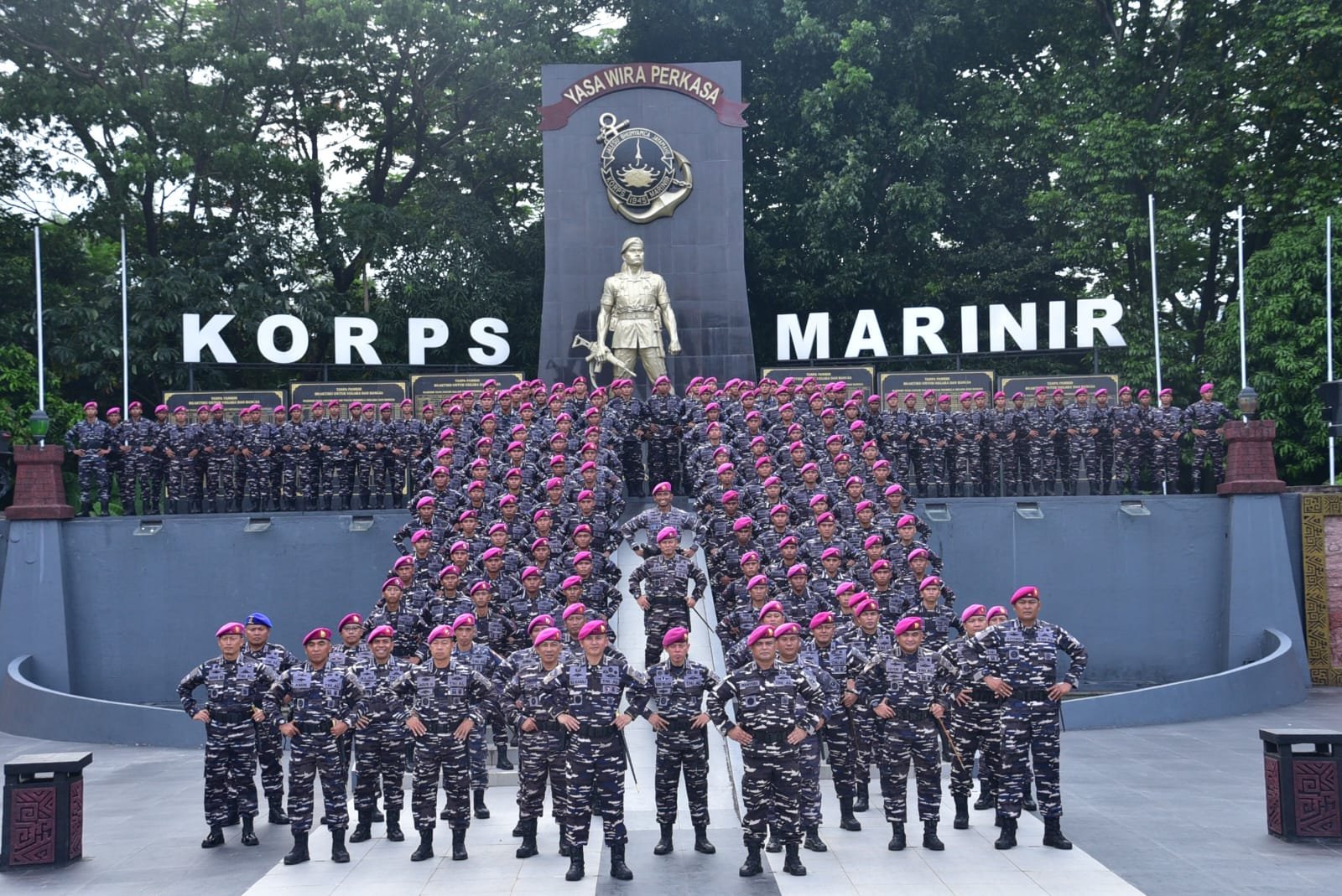 Ratusan Petarung Muda Baret Ungu Siap Perkuat Jajaran Pasmar 1 Ratusan Petarung Muda Baret Ungu Siap Perkuat Jajaran Pasmar 1