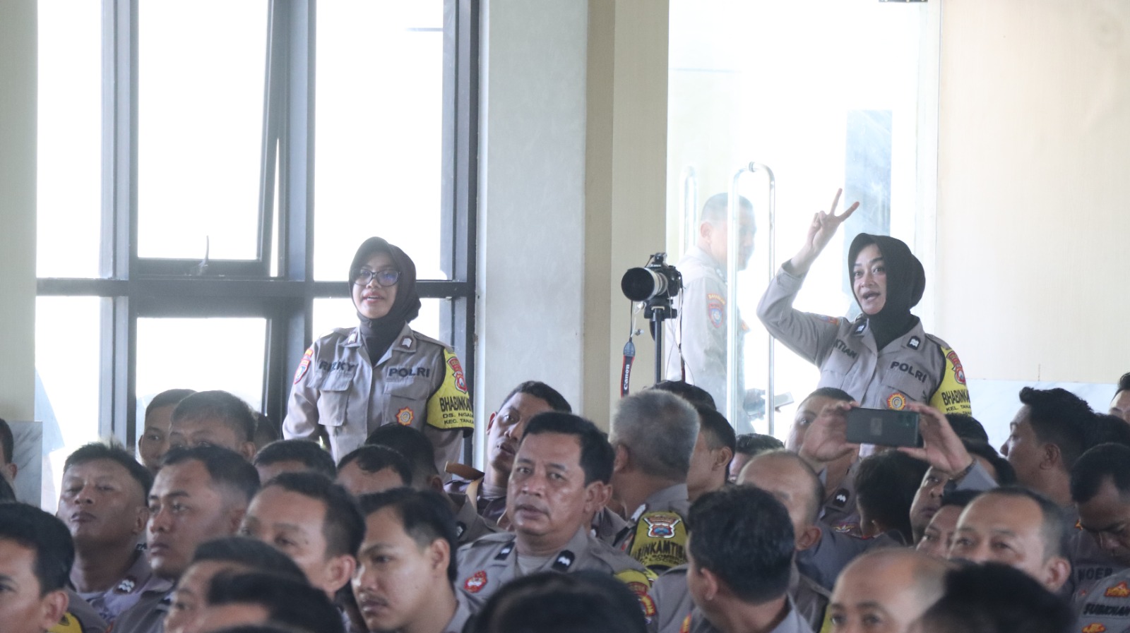 Polres Nganjuk Gelar Pembekalan Bhabinkamtibmas untuk Dukung Program “Desa Tangguh Pangan”