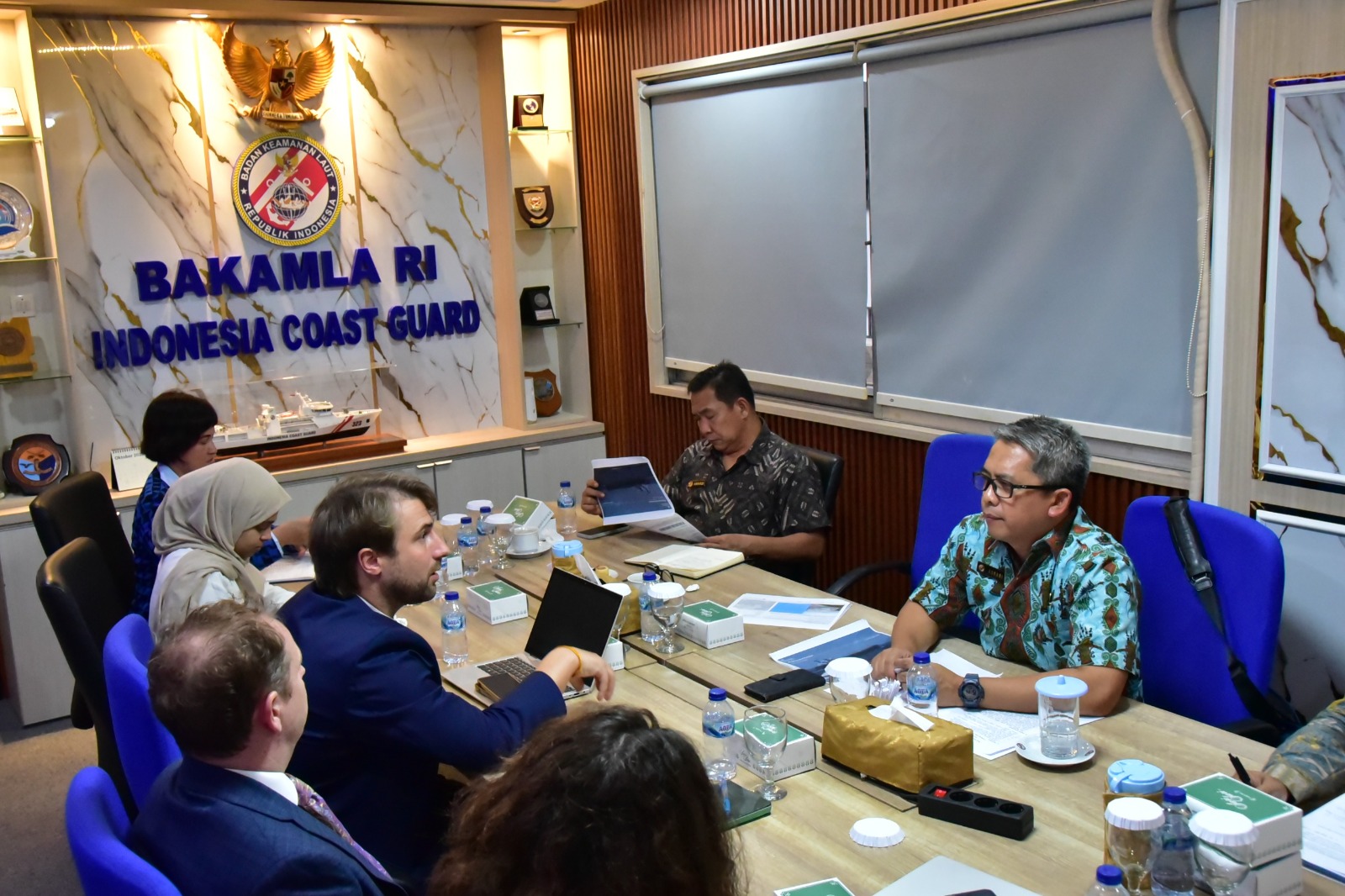 Bakamla RI – Inggris Perkuat Kerja Sama Strategis Bidang Keamanan Maritim