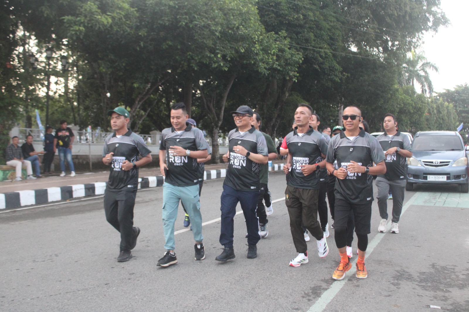 Tabalong Oktober Run 2025, Momentum TNI dan Pemkab Gaungkan Sport Tourism Daerah