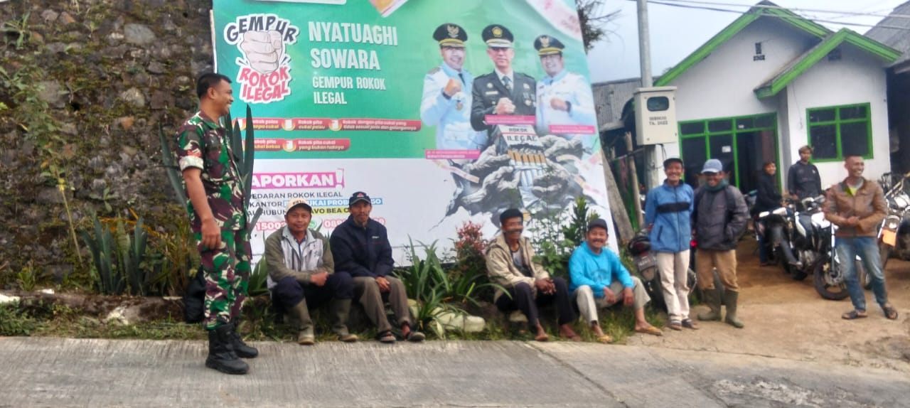 Komsos Babinsa Jadi Sarana Efektif Bangun Silaturahmi dan Ketertiban di Desa Sapih