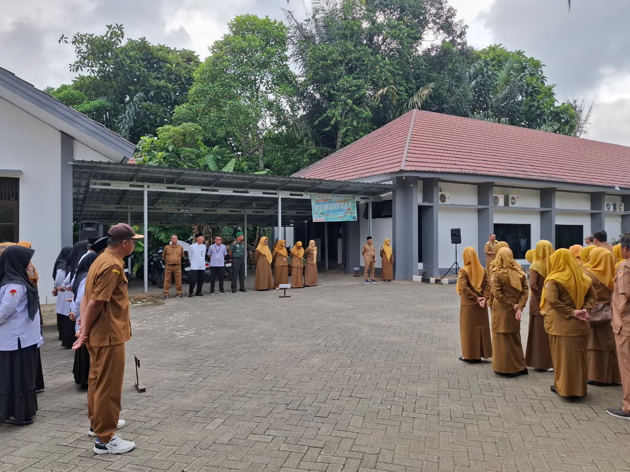 Forkopimcam Pandawan Gelar Apel Gabungan, Tegaskan Komitmen Jaga Stabilitas Wilayah