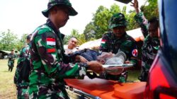 TNI dan ADF Laksanakan Simulasi Evakuasi Warga Terdampak Bencana Dalam FTX Bhakti Kanyini Ausindo 2025