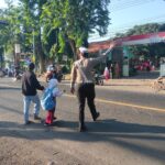Satlantas Polres Probolinggo Intensifkan Poros Pagi, Arus Lalu Lintas Lebih Terkendali