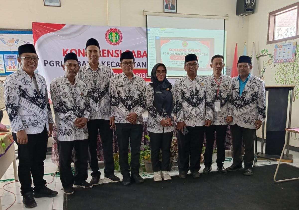 PGRI Cabang Gending Bentuk Kepengurusan Baru, Dorong Inovasi dan Kesejahteraan Guru