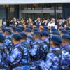 Upacara Peringatan HUT Ke-80 Tentara Nasional Indonesia di Makassar Upacara Peringatan HUT Ke-80 Tentara Nasional Indonesia di Makassar