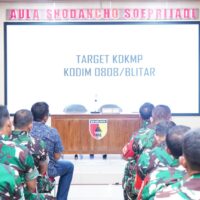 Percepatan Pembangunan Koperasi Merah Putih Dandim 0808/Blitar Berikan Arahan Kepada Danramil Dan Babinsa