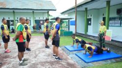 Jaga Kebugaran dan Profesionalisme, Prajurit Kodim 1505/Tidore Laksanakan Garjas Periodik II dan UKP