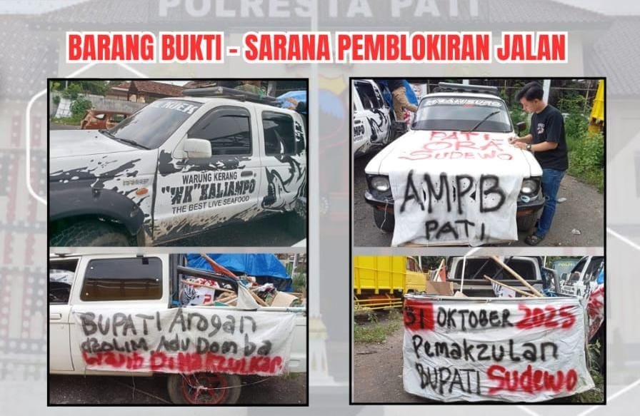 Dua Pentolan AMPB Resmi Jadi Tersangka Pemblokiran Jalan Nasional* Dua Pentolan AMPB Resmi Jadi Tersangka Pemblokiran Jalan Nasional*
