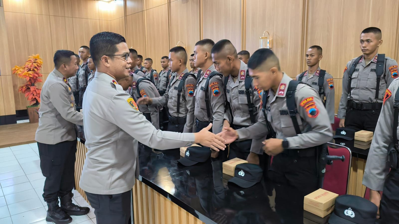 25 Siswa SPN Polda Jateng Jalani Latihan Kerja di Polres Purbalingga