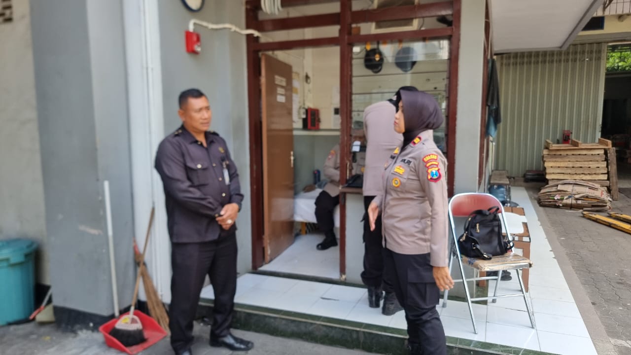 Sat Binmas Polres Lumajang Himbau Satpam Hotel Gajah Mada Antisipasi Curanmor