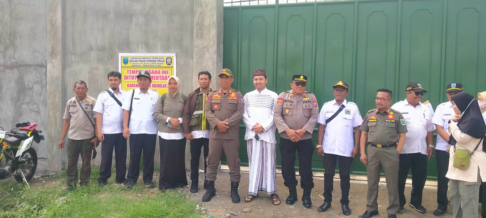 Langkah Tegas Satpol PP Probolinggo: Gudang Tembakau di Jabung Candi Ditutup Sementara