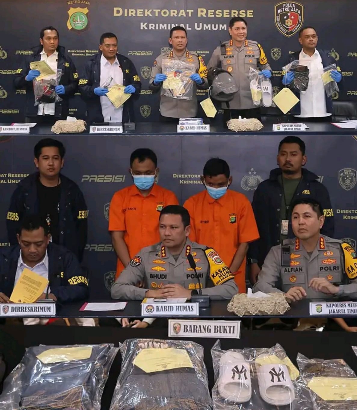 Polda Metro Jaya Ungkap Dua Kasus Penembakan di Jakarta dalam Waktu Berdekatan