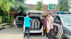 Polres Nganjuk Awasi Pendistribusian Makan Bergizi Gratis di Kecamatan Pace