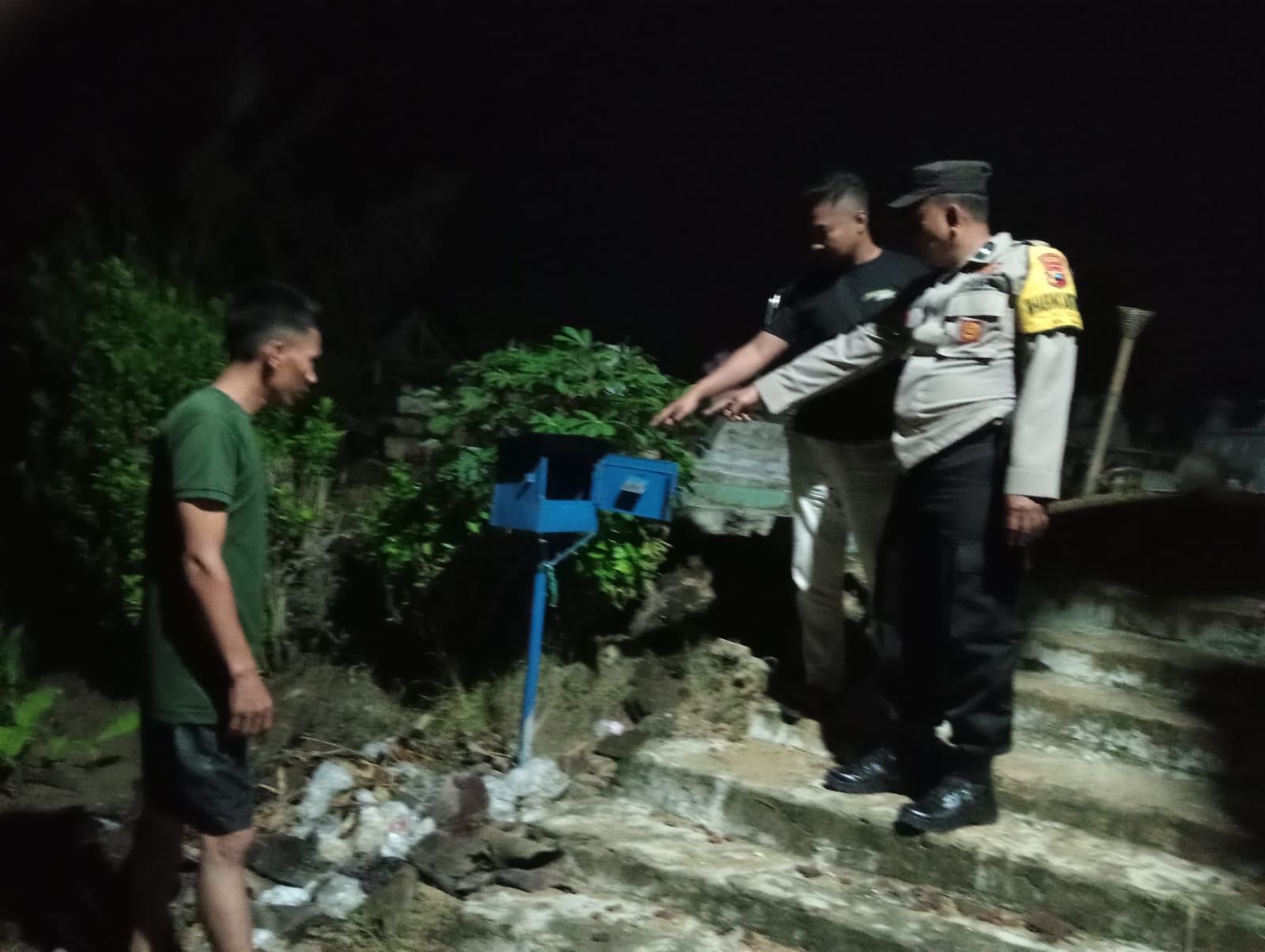 Respon Cepat Warga Jenar Tangkap Pencuri Kotak Infaq Makam, Kapolres Sragen Apresiasi Kepedulian Warga