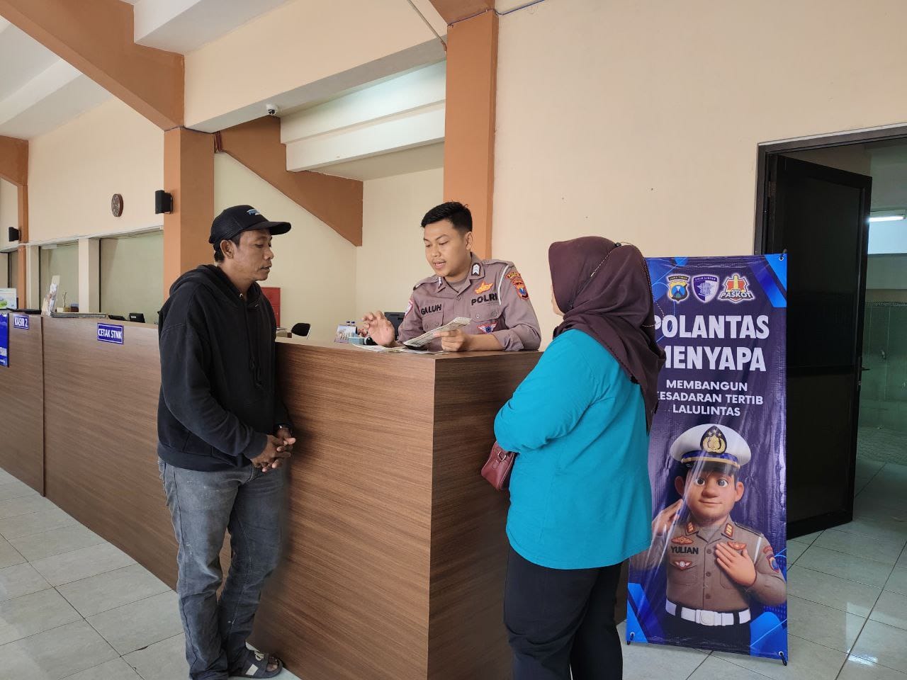 Lewat Program Polantas Menyapa, Satlantas Pasuruan Kota Perkuat Edukasi dan Kedekatan dengan Warga