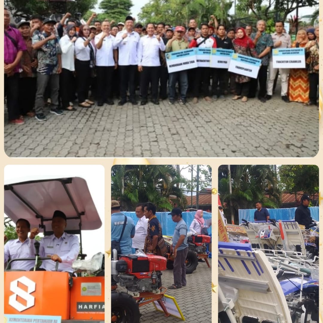 Bantuan Alsintan dan Benih Padi Unggul Memasuki Tulungagung Musim Panen Diprediksi Melesat