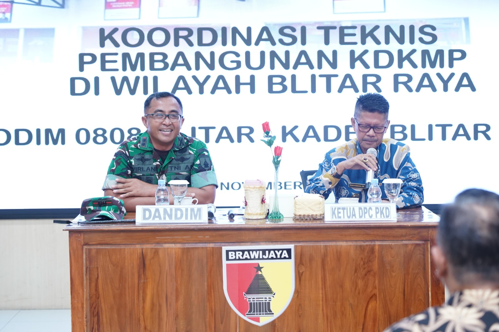 Silahturahmi Persaudaraan Kepala Desa Indonesia Dengan Dandim 0808/Blitar