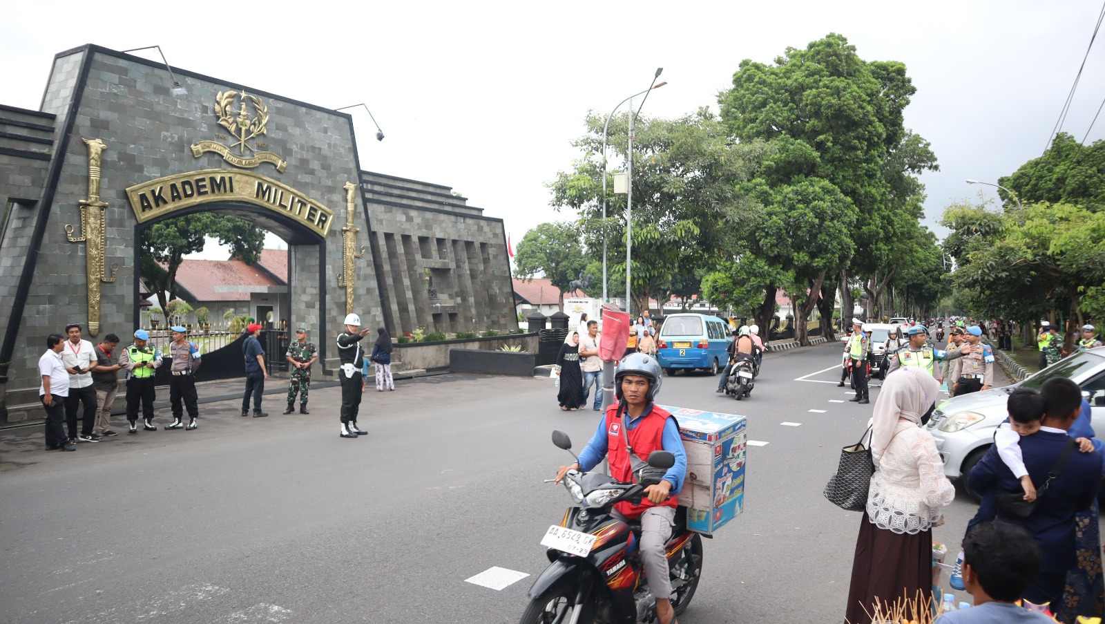 Pengamanan Gabungan Warnai Rangkaian Wisuda Taruna Akademi TNI dan Akpol di Akmil Magelang