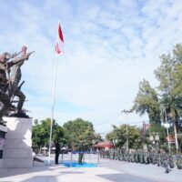 Kasdim 0808/Blitar Pimpin Upacara Peringatan Hari Bela Negara Ke 77 Tahun 2025