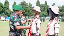 Dandim 0808 Blitar Dampingi Danrem 081/DSJ Buka Persami KKRI Di Yonif 511/DY