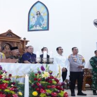 Dandim 0808/Blitar Bersama Forkopimda Kota Blitar Cek Sejumlah Gereja Dan Pos Nataru