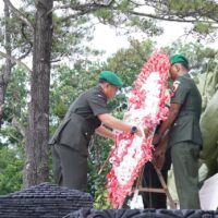 Momentum Hari Juang Kartika, Kodim 0808/Blitar Melaksanakan Ziarah Rombongan Di TMP Raden Widjaja