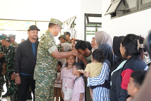 Wapang TNI Tinjau Langsung Daerah Terdampak Banjir Aceh, Tegaskan Komitmen Penanganan Cepat