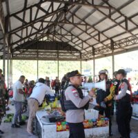 TNI-Polri Patroli Gabungan, Guna Wujudkan Kab. Puncak Jaya Aman, Tentram dan Damai Dalam Perayaan Natal 2025